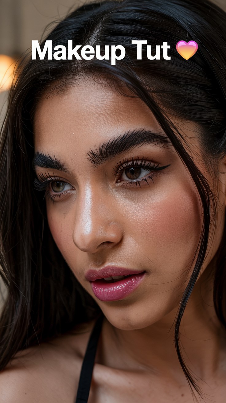 Asian Makeup Tutorial: Bold Eyeliner and Natural Glowing Skin