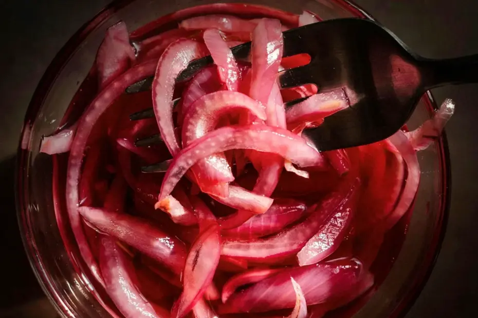 Citrus-Pickled Red Onions Recipe 🍊 Tangy Quick Pickle for Tacos & Bowls