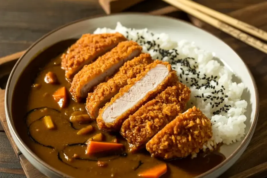 Japanese Katsu Curry for Chilly Nights | Crispy Pork Cutlet + Rice