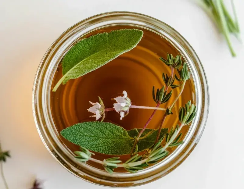 Herbal Infusion for Fermentation? Avoid This Mistake with Fresh Herbs in a Mason Jar