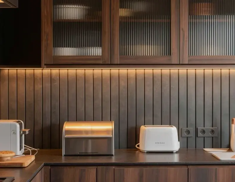 Don't Make This Mistake in Your Korean Pantry | Modern Kitchen with Glass Cabinets